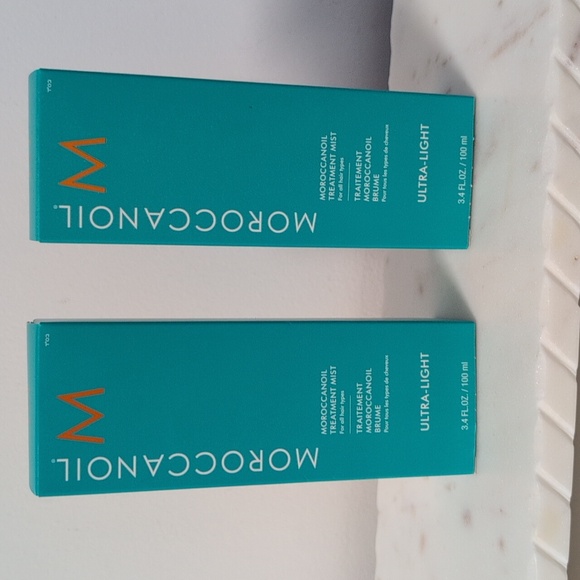 Moroccanoil Other - Two Moroccanoil Ultra-Light Treatment Mist in Teal